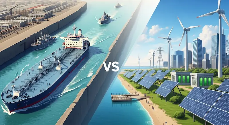 the Strait of Hormuz Shuts Down